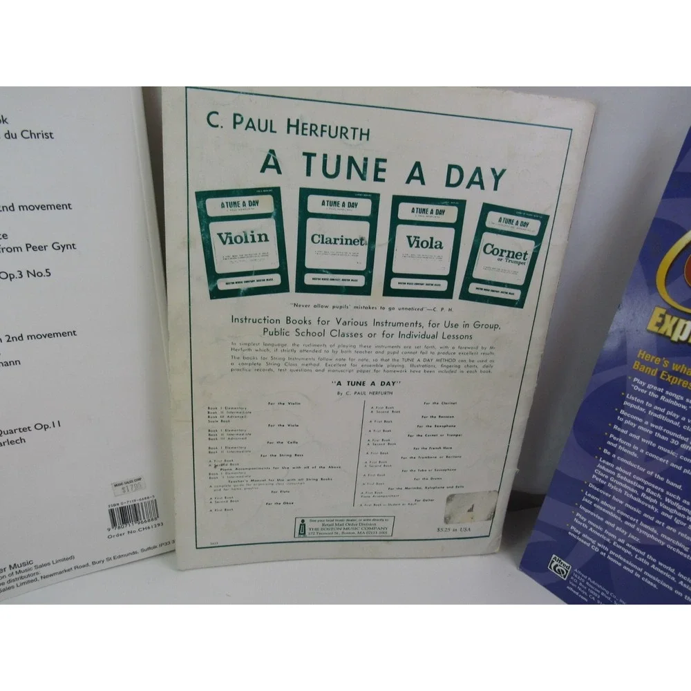 TUNES YOU'VE ALWAYS WANTED TO PLAY CLARINET & OTHER CLARINET BOOKLETS LOT‎